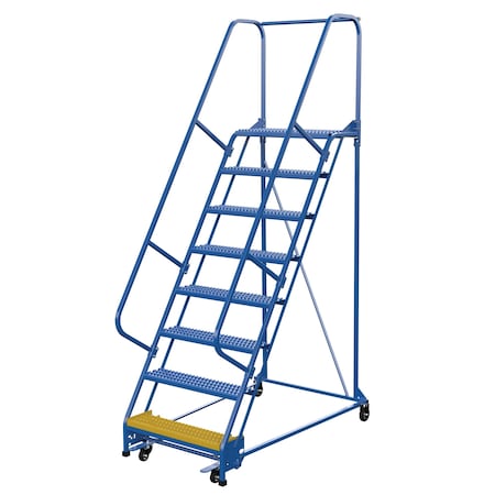 Vestil 110 H Steel PW Ladder, Grip Strut, 8 Step, 8 Steps LAD-PW-32-8-G